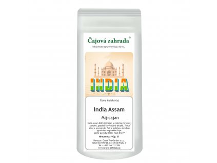 Sypaný černý čaj India Assam BOP Mijicajan